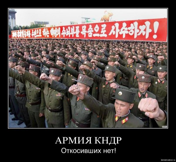 КНДР демотиваторы