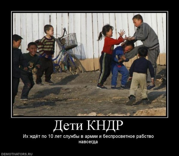 КНДР демотиваторы