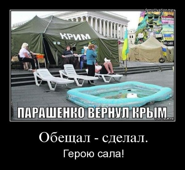 Демотиваторы Украина Крым