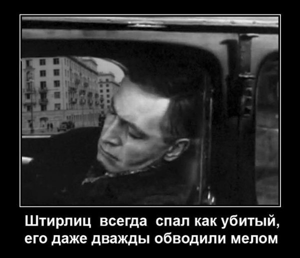 Штирлиц демотиваторы