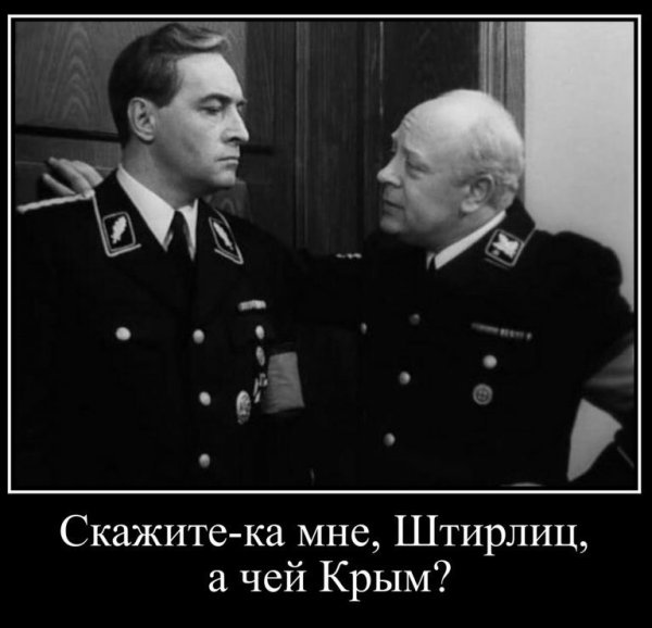 Штирлиц и Борман