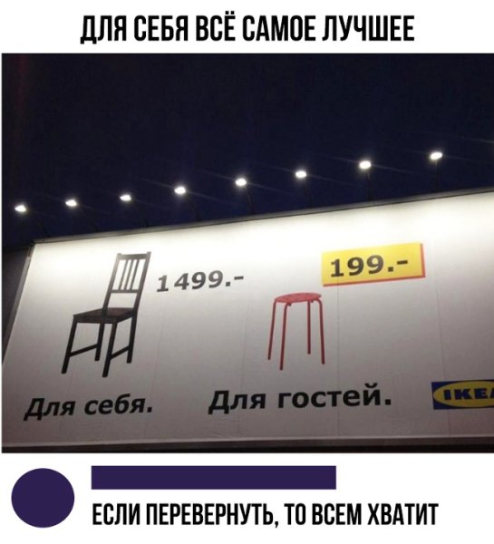 Шутки про мебель из икеа