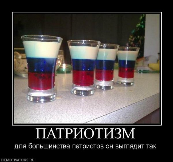 Патриотизм демотиваторы