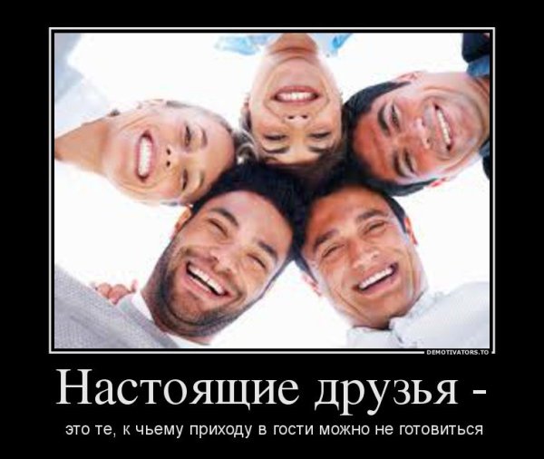 Настоящие друзья демотиваторы