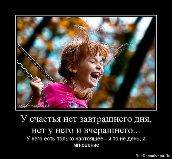 Демотиваторы про счастье