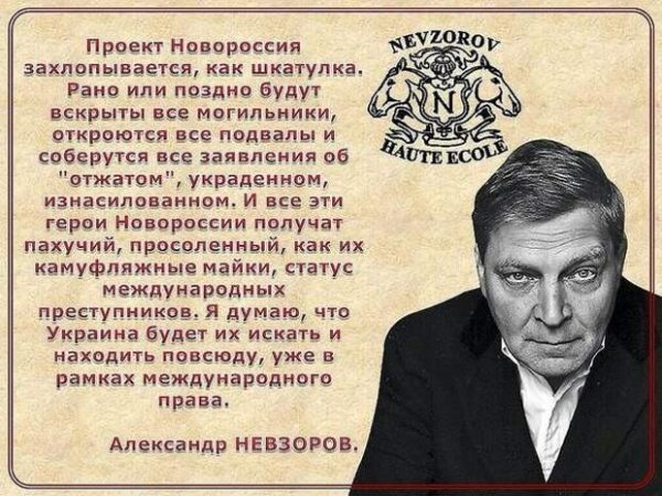 Невзоров высказывания
