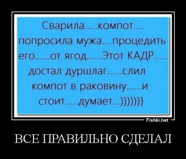 Fishki.net демотиваторы