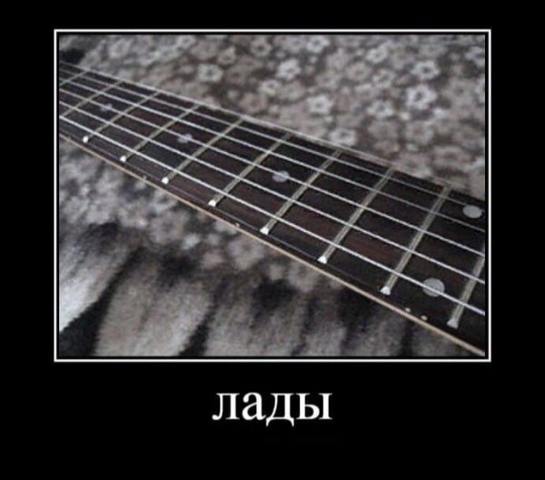 Лады демотиватор гитара