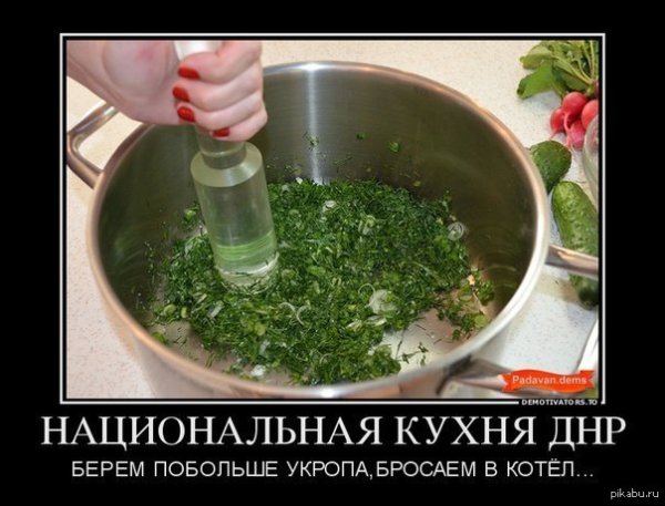 Укроп в котле