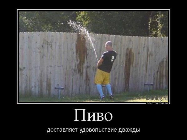 Демотиваторы про пиво
