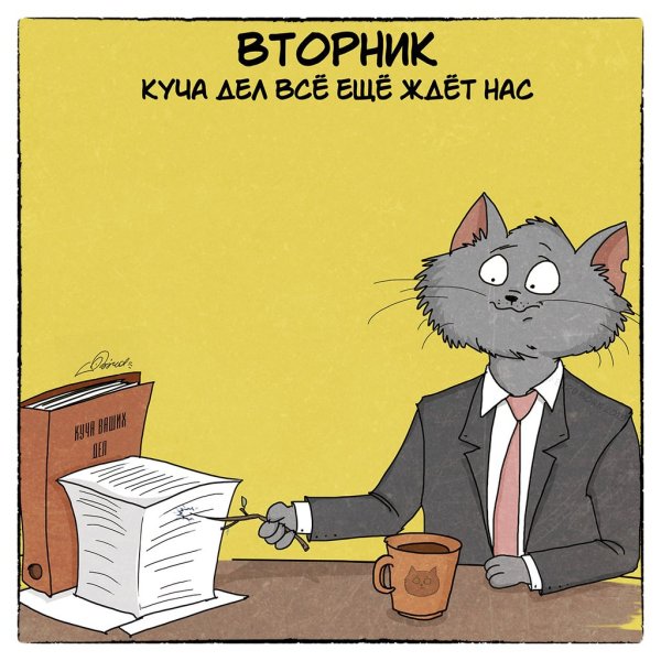 Демотиваторы про вторник