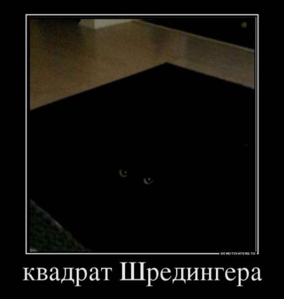 Черный цвет демотиватор