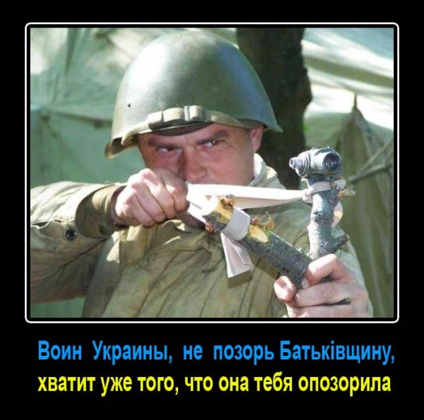 Украинская армия демотиваторы