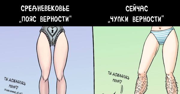 Жена с ключом от пояса верности