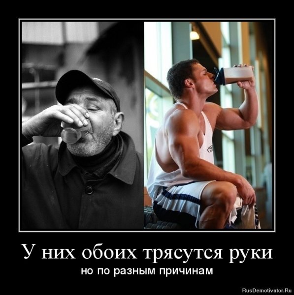 Демотиваторы алкоголь и спорт