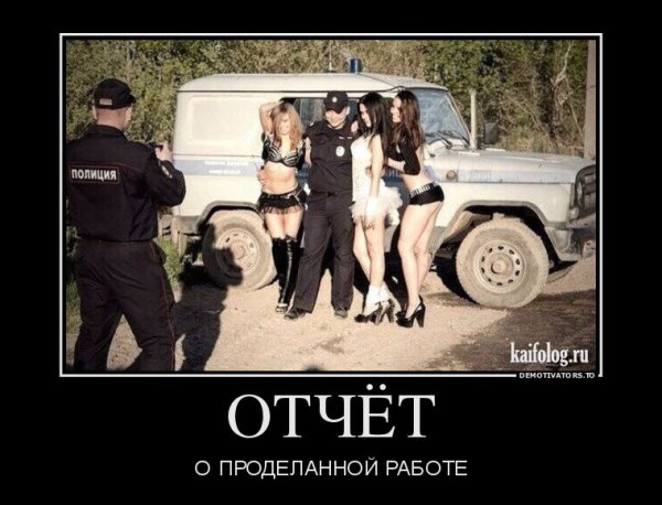 Полиция демотиваторы