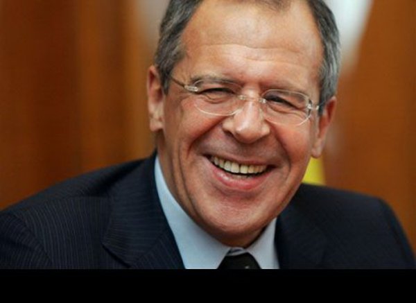 Сергей Лавров смеется