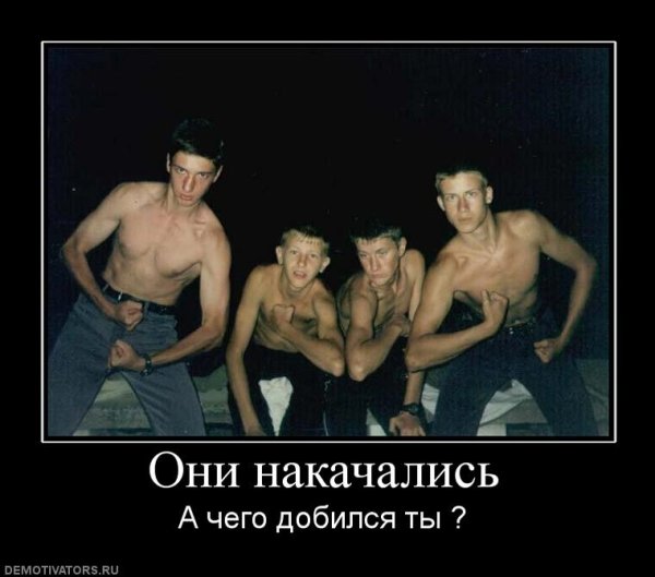 Качки демотиваторы