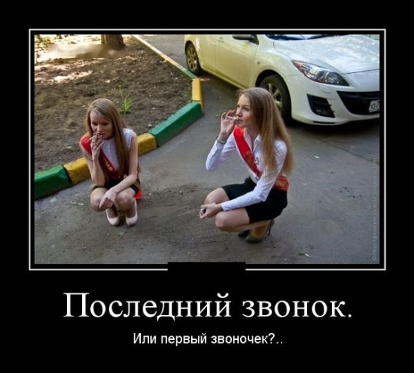 Демотиваторы школьницы