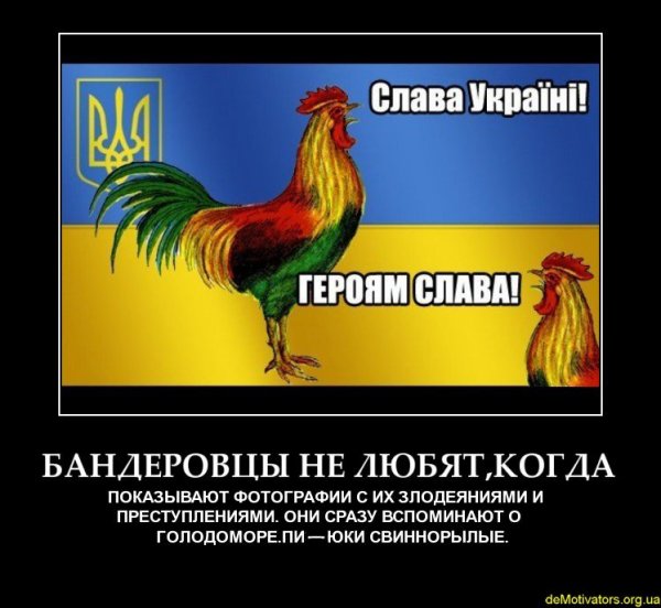 Петухи Украины карикатуры