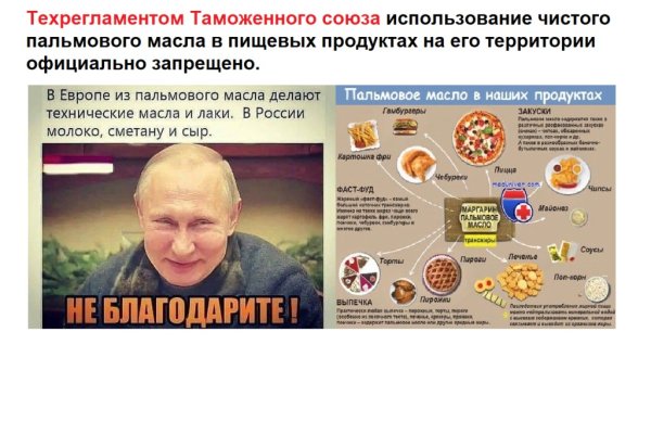 Пальмовое масло бизнес Володина и Путина