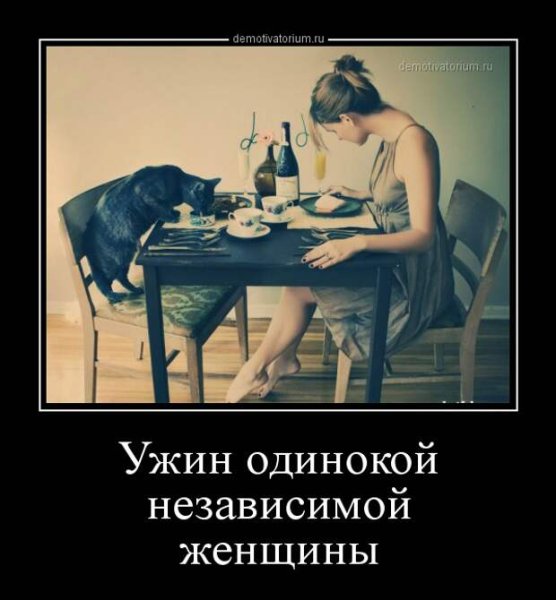 Смешно про одиноких женщин