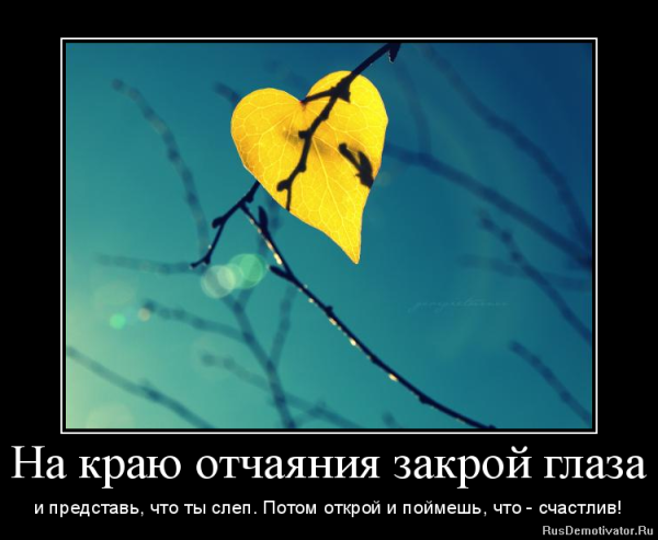 Терпение демотиватор