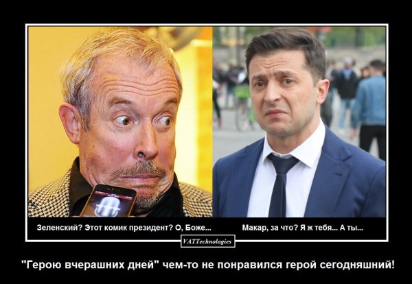 Президент Украины Зеленский демотиваторы