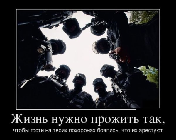 Демотиватор жизнь нужно прожить так