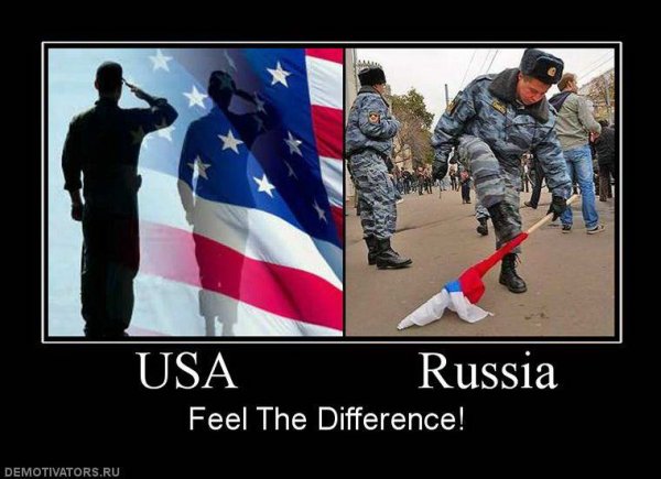 Россия и США приколы