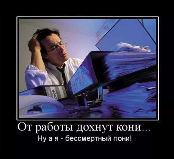 Демотиваторы про работу