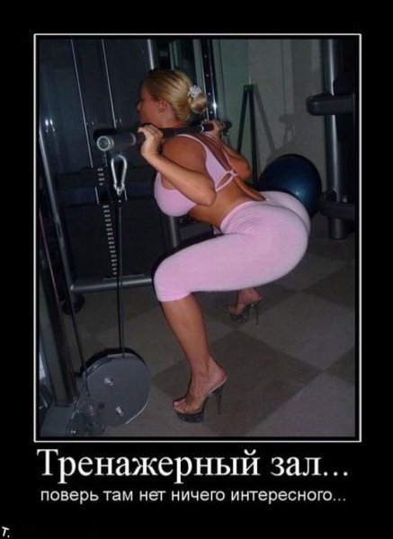 Спортивные девушки демотиваторы