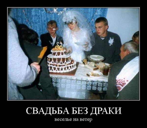 Свадьба без драки не свадьба