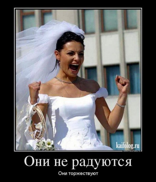 Свадьба демотиватор