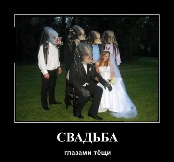 Демотиваторы про женитьбу