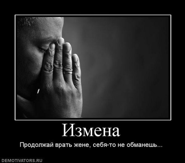 Измена демотиваторы