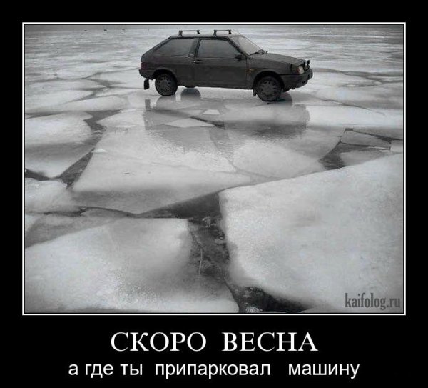 Авто прикол демотиватор