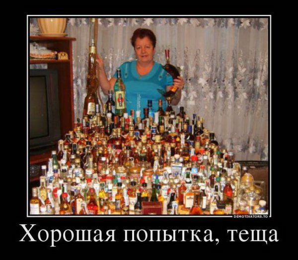 Демотиваторы про тещу