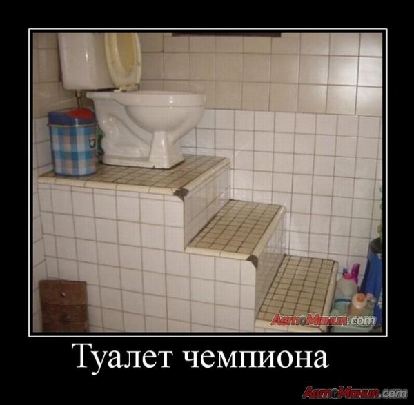 Унитаз на ступененьках