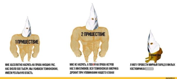 Ку-клукс-клан демотиваторы