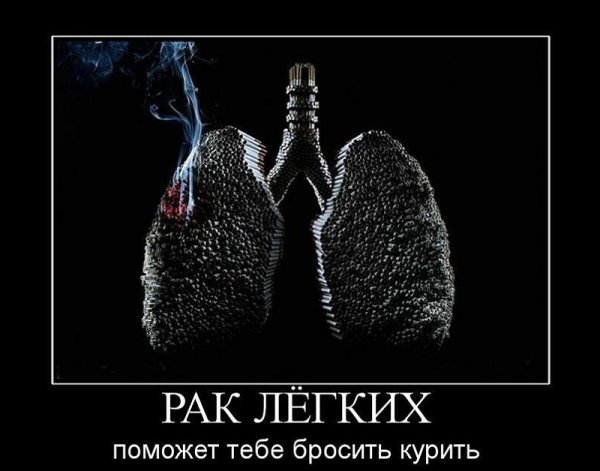 Демотиваторы против курения