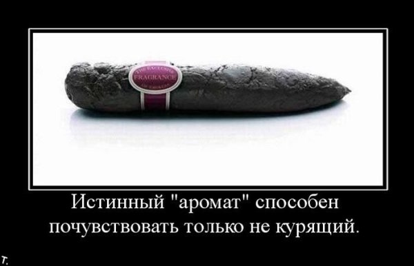Демотиваторы про курильщиков