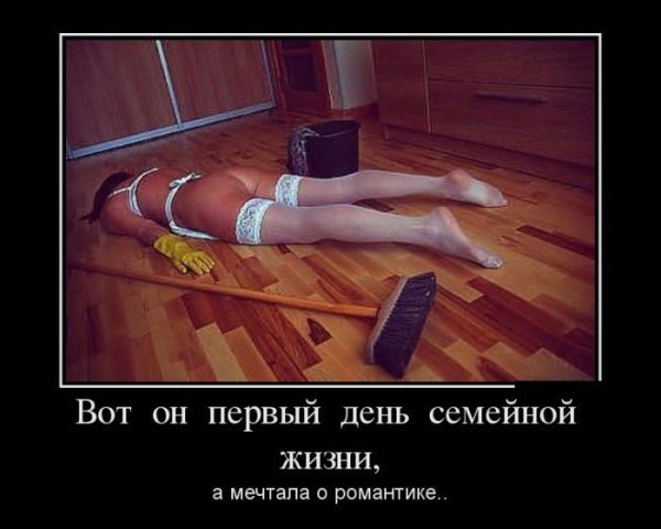 Юмор про быт в семейной жизни