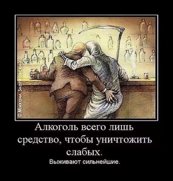 Демотиваторы про пьянство