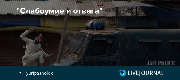 Слабоумие и отвага