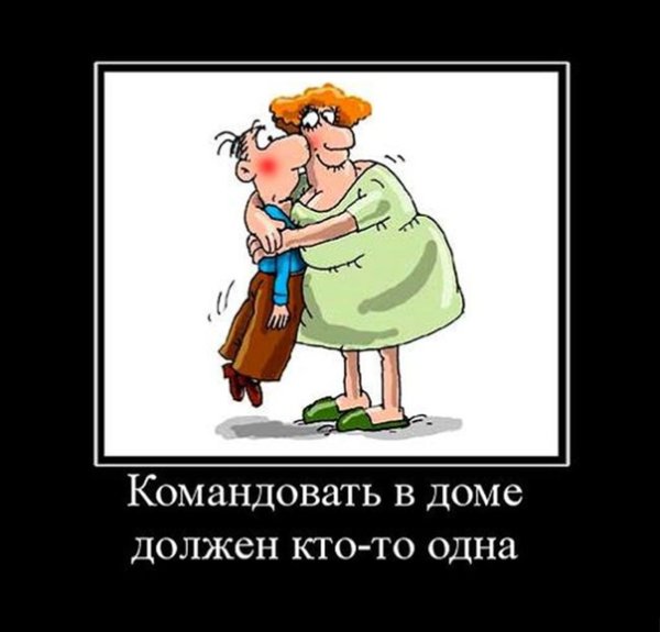 Демотиваторы муж и жена