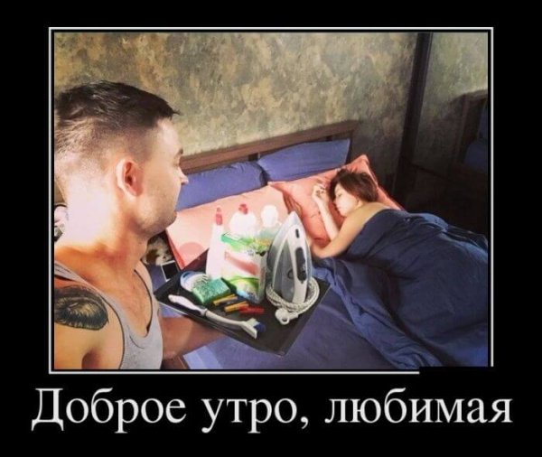 Демотиваторы с добрым утром