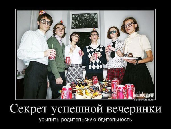 Вечеринка демотиватор