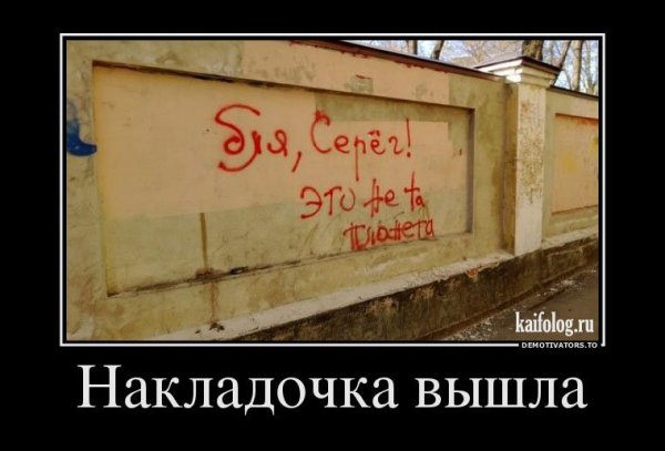 Серега демотиватор
