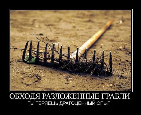 Шутки про грабли